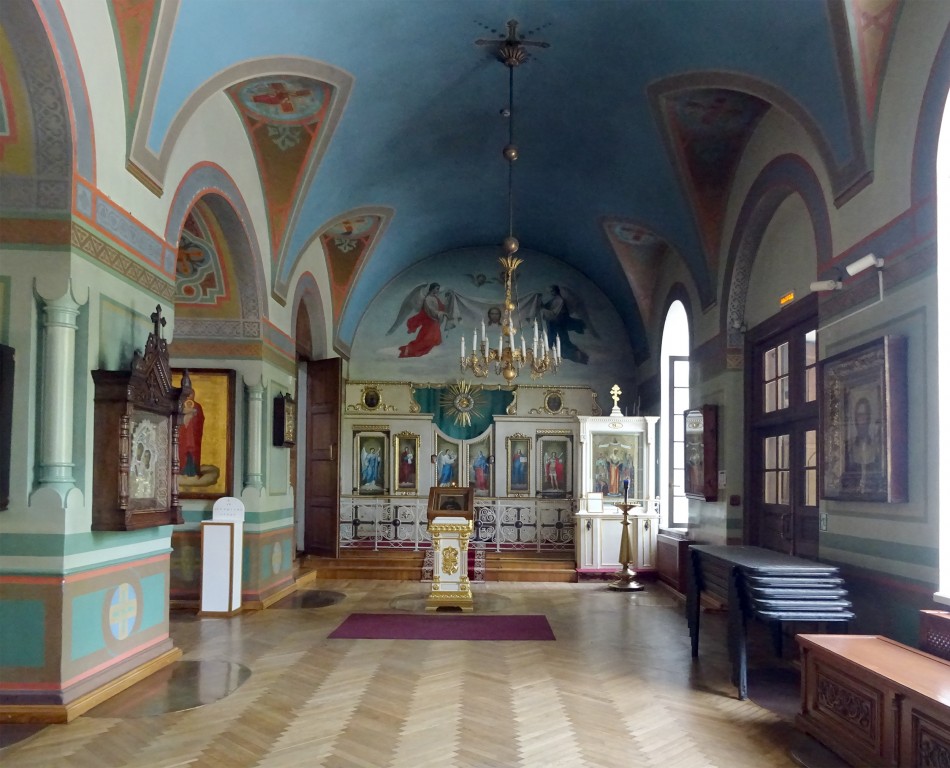 Церковь Смоленской иконы Божией Матери, Василеостровский район (Санкт-Петербург, г. Санкт-Петербург). интерьер и убранство, Правый придел