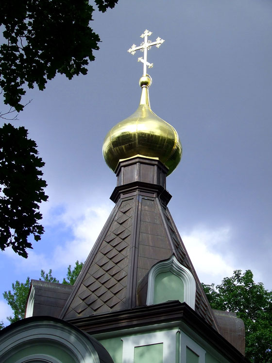 Часовня Ксении Петербургской на Смоленском кладбище, Василеостровский район (Санкт-Петербург, г. Санкт-Петербург). архитектурные детали, Глава часовни