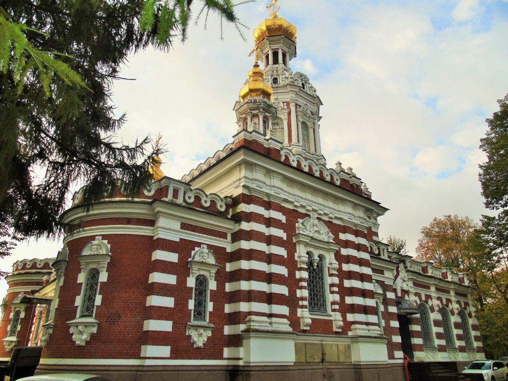 Церковь Воскресения Христова на Смоленском кладбище, Василеостровский район (Санкт-Петербург, г. Санкт-Петербург). фасады