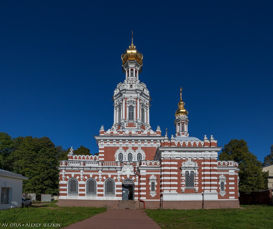 Церковь Воскресения Христова на Смоленском кладбище, Василеостровский район (Санкт-Петербург, г. Санкт-Петербург). фасады
