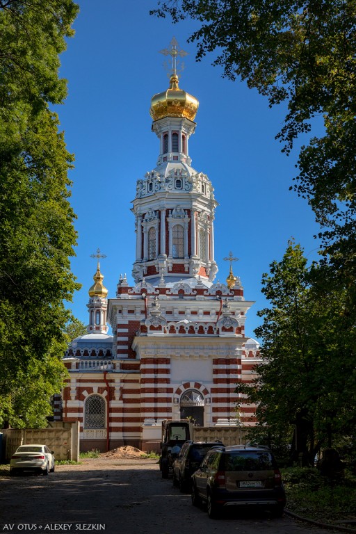 Церковь Воскресения Христова на Смоленском кладбище, Василеостровский район (Санкт-Петербург, г. Санкт-Петербург). фасады