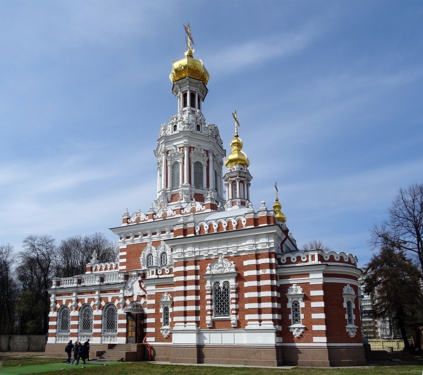 Церковь Воскресения Христова на Смоленском кладбище, Василеостровский район (Санкт-Петербург, г. Санкт-Петербург). фасады