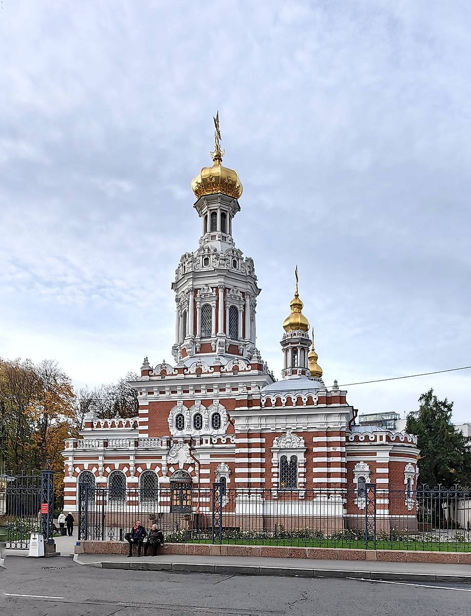 фасады. Церковь Воскресения Христова на Смоленском кладбище, Василеостровский район (Санкт-Петербург, г. Санкт-Петербург)