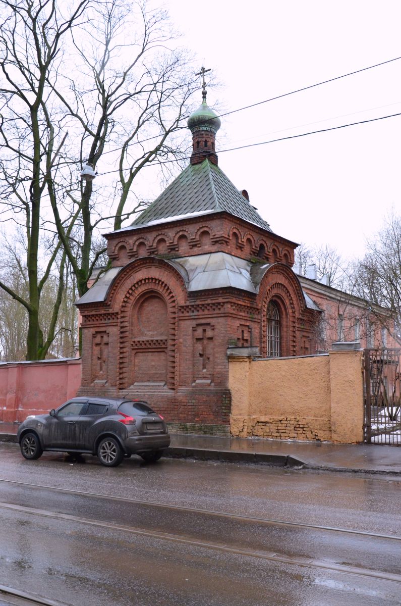 Часовня Иоасафа Белгородского при Детской инфекционной больнице №3, Василеостровский район (Санкт-Петербург, г. Санкт-Петербург). фасады