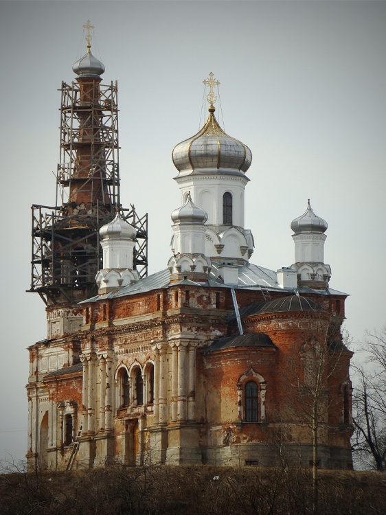 Низино. Церковь Александры Римской на Бабигонских высотах. фасады