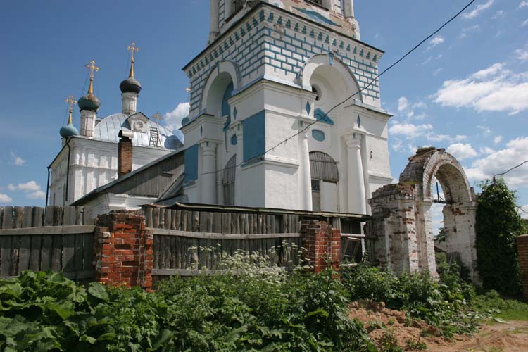 Городище. Церковь Рождества Пресвятой Богородицы. фасады