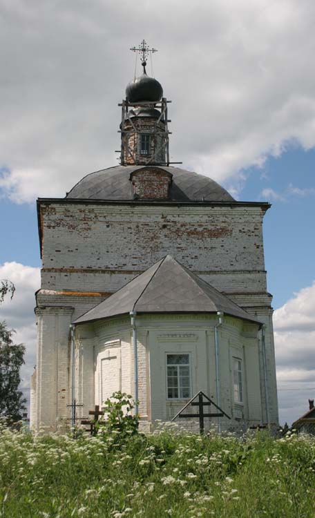 Церковь Георгия Победоносца, Веськово (Переславский район и г. Переславль-Залесский, Ярославская область). фасады