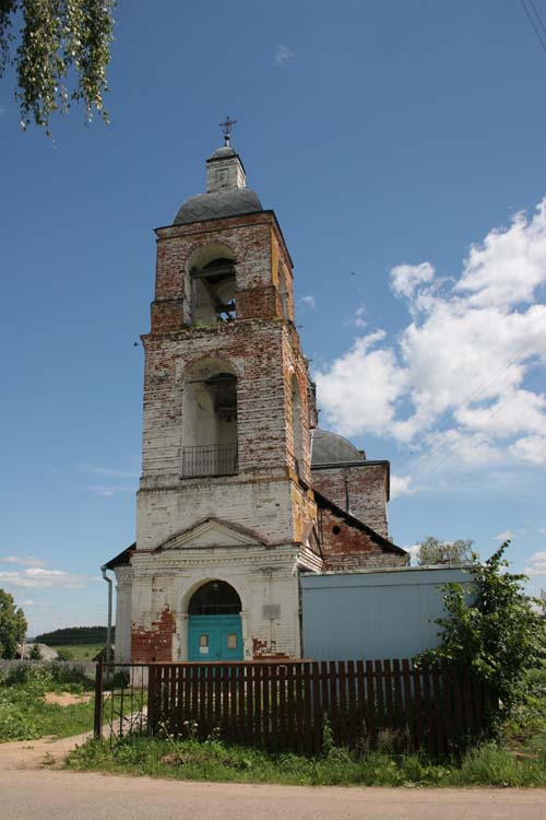 Церковь Георгия Победоносца, Веськово (Переславский район и г. Переславль-Залесский, Ярославская область). фасады