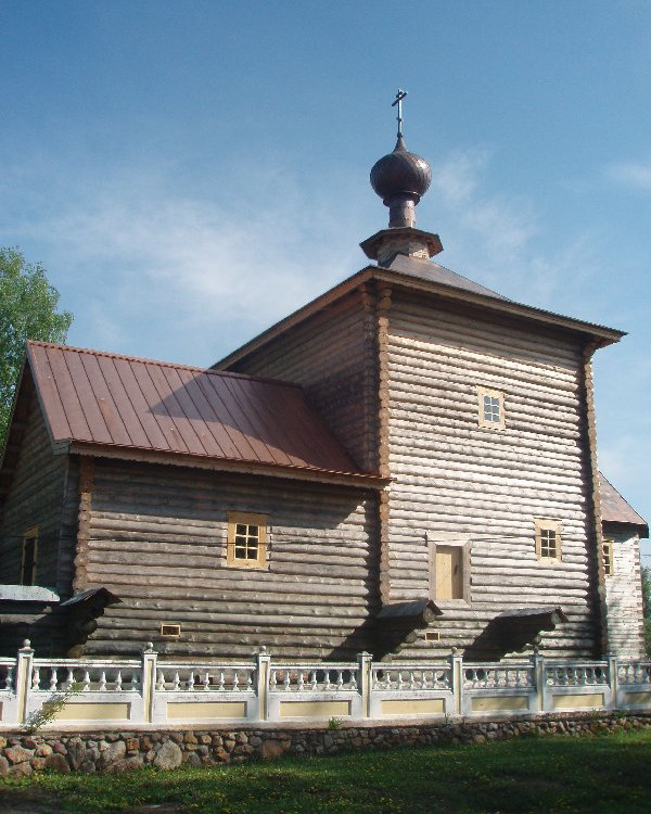 Воскресенское. Церковь Вознесения Господня. фасады, Вид с севера