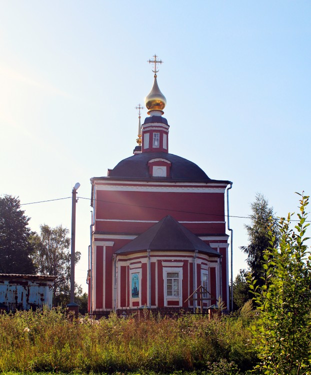 Церковь Георгия Победоносца, Веськово (Переславский район и г. Переславль-Залесский, Ярославская область). фасады