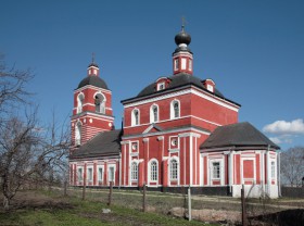 Веськово. Церковь Георгия Победоносца