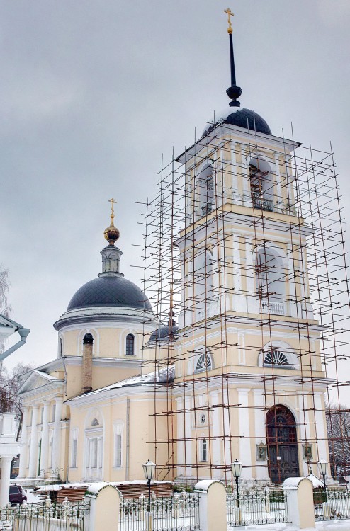 Воскресенское. Церковь Покрова Пресвятой Богородицы. документальные фотографии