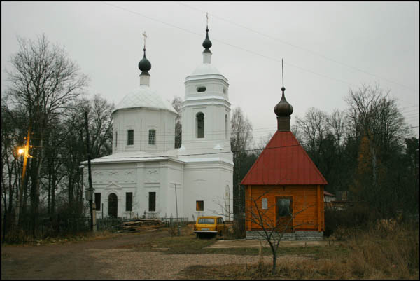 Каблуково. Церковь Спаса Нерукотворного Образа. фасады, Общий вид