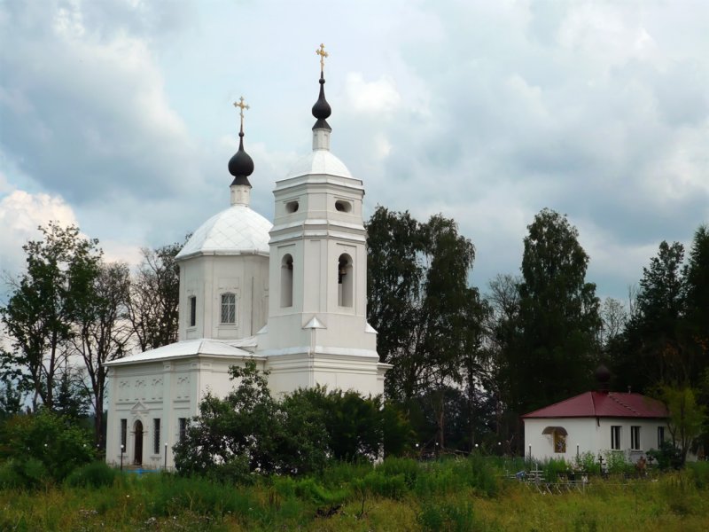 Церковь Спаса Нерукотворного Образа, Каблуково (Щёлковский городской округ и г. Фрязино, Московская область). фасады