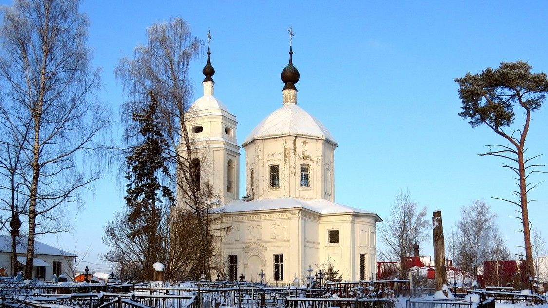 Каблуково. Церковь Спаса Нерукотворного Образа. фасады