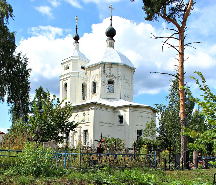 Каблуково. Церковь Спаса Нерукотворного Образа. фасады