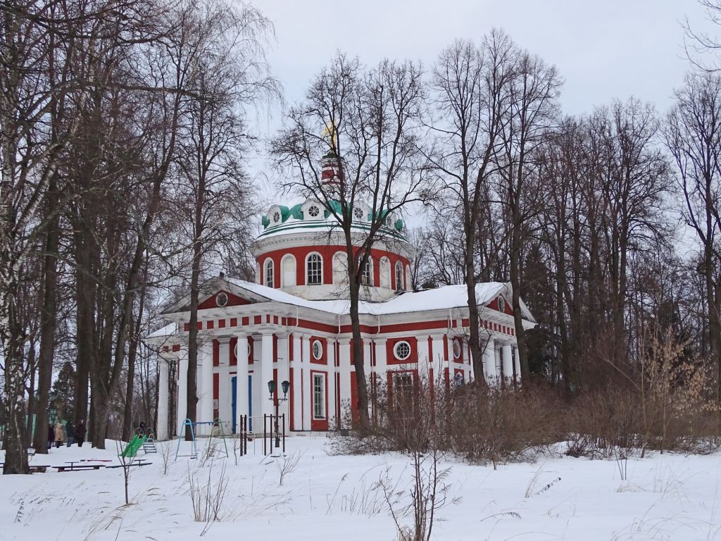 Гребнево. Церковь Гребневской иконы Божией Матери. фасады