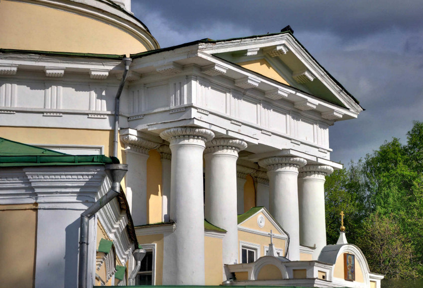 Гребнево. Церковь Николая Чудотворца. архитектурные детали