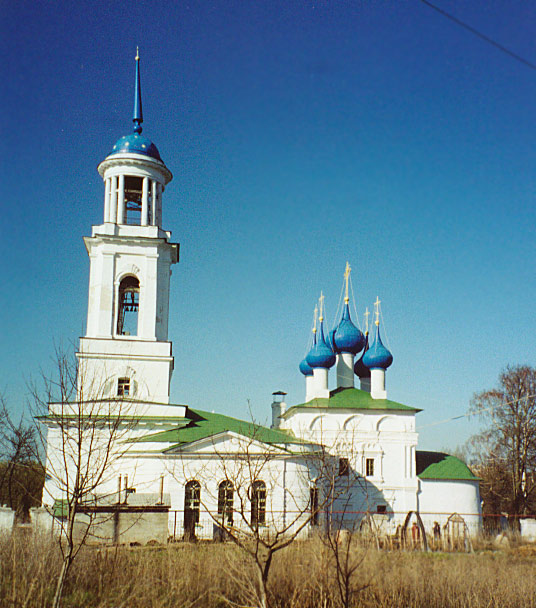 Церковь Зачатия Анны в Лопасне-Зачатьевском, Чехов (Чеховский городской округ, Московская область). фасады