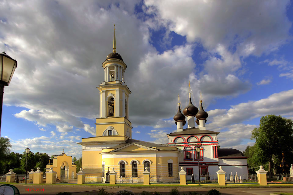 Храм иоанна предтечи в чехове