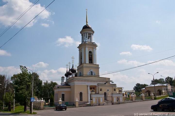 Церковь Зачатия Анны в Лопасне-Зачатьевском, Чехов (Чеховский городской округ, Московская область). фасады