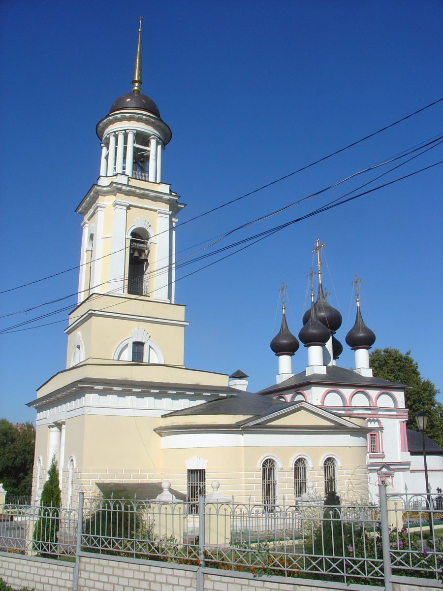 Церковь Зачатия Анны в Лопасне-Зачатьевском, Чехов (Чеховский городской округ, Московская область). фасады