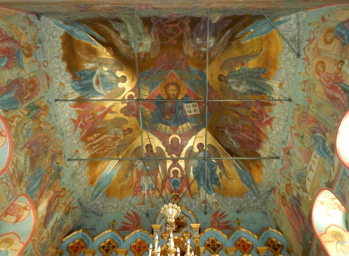 Церковь Зачатия Анны в Лопасне-Зачатьевском, Чехов (Чеховский городской округ, Московская область). интерьер и убранство