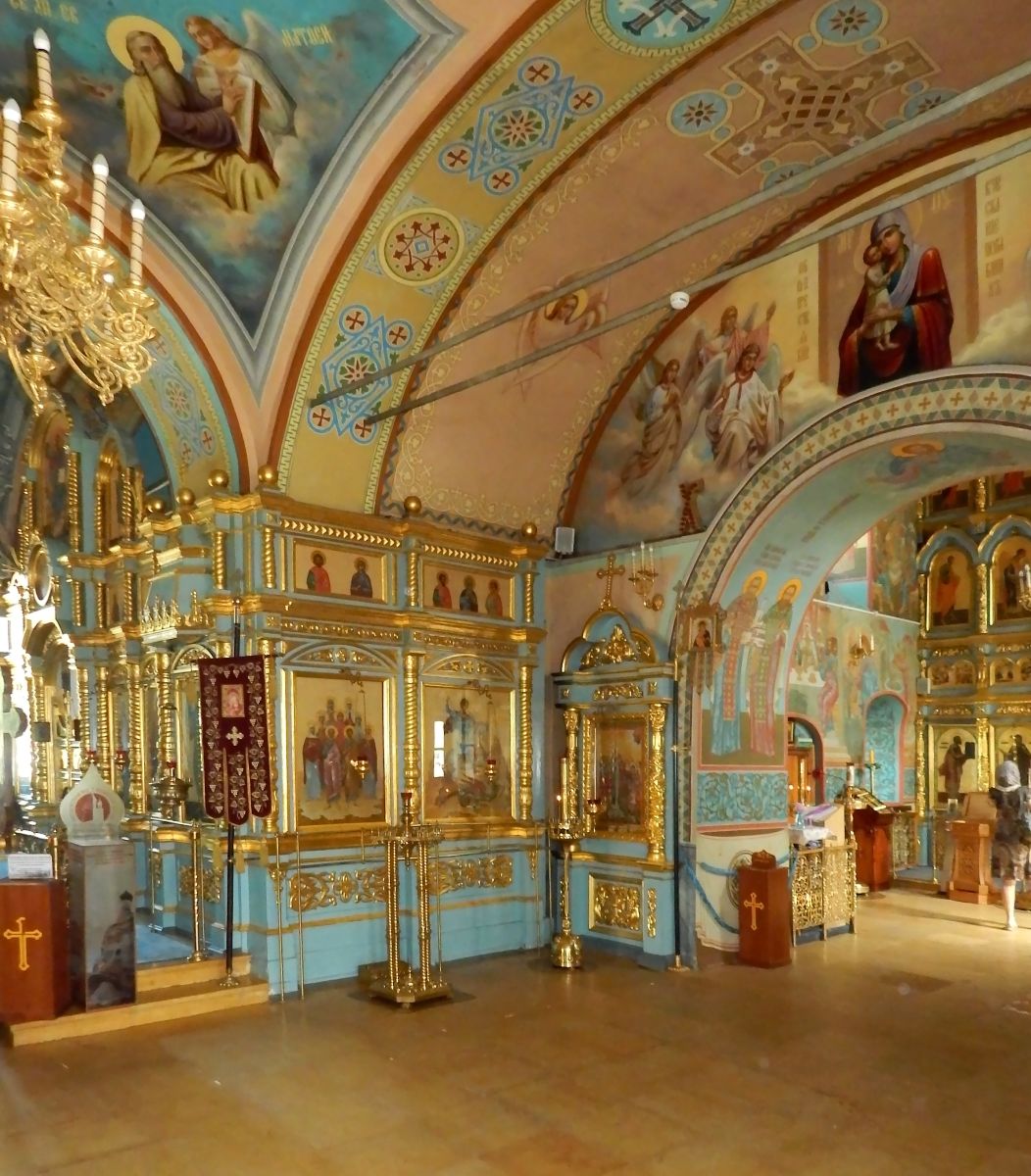 Церковь Зачатия Анны в Лопасне-Зачатьевском, Чехов (Чеховский городской округ, Московская область). интерьер и убранство