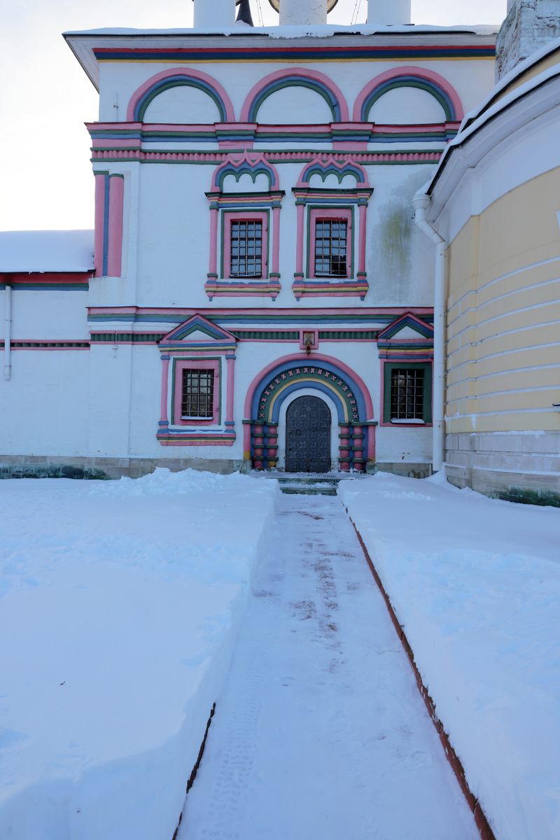 архитектурные детали. Церковь Зачатия Анны в Лопасне-Зачатьевском, Чехов (Чеховский городской округ, Московская область)