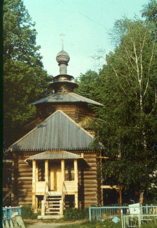 Церковь Рождества Христова, Мелихово (Чеховский городской округ, Московская область). фасады, фото 1988