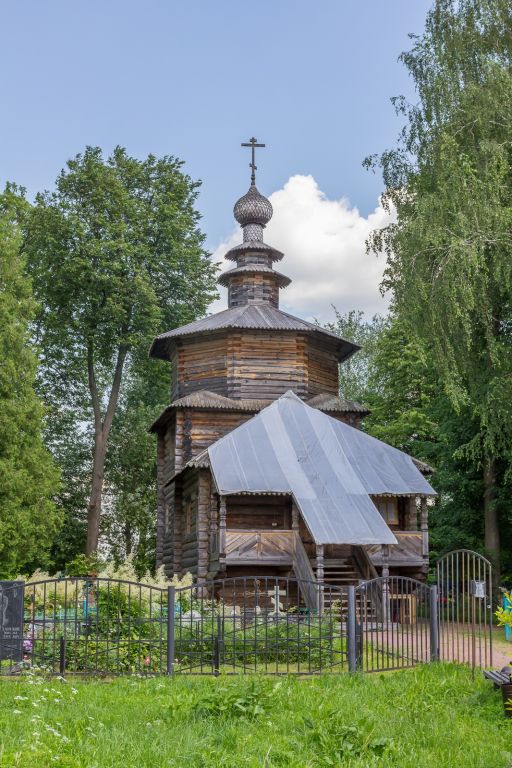 Мелихово. Церковь Рождества Христова. фасады, Вид с запада