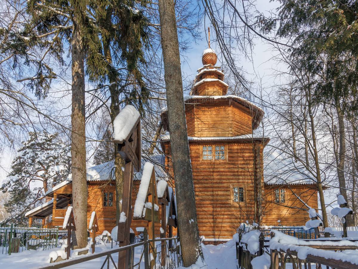 фасады. Церковь Рождества Христова (новая), Мелихово (Чеховский городской округ, Московская область)