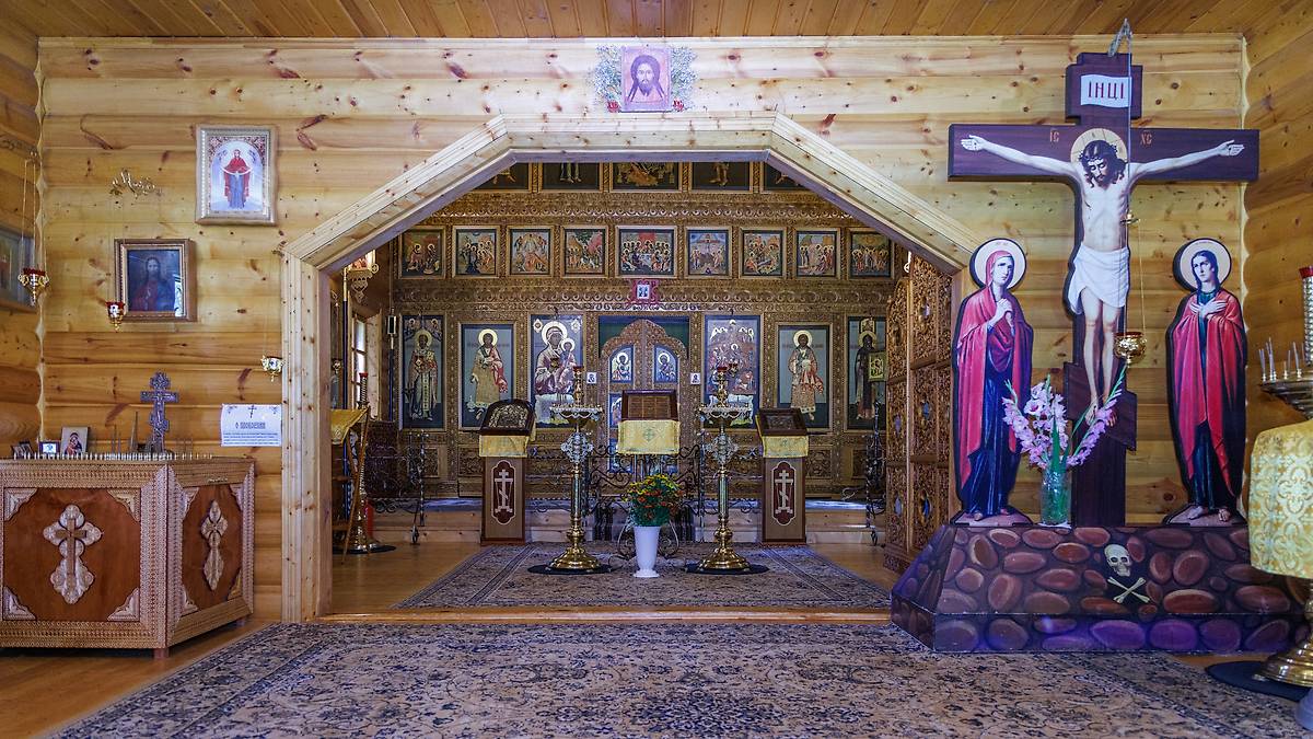 интерьер и убранство. Церковь Рождества Христова (новая), Мелихово (Чеховский городской округ, Московская область)