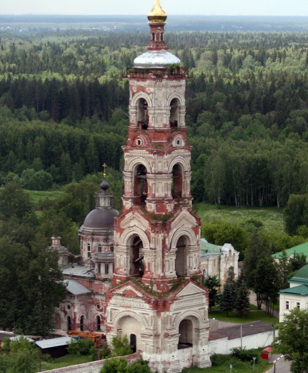 Николо-Берлюковская пустынь, Авдотьино (Богородский городской округ, Московская область). дополнительная информация, Вид с вертолёта