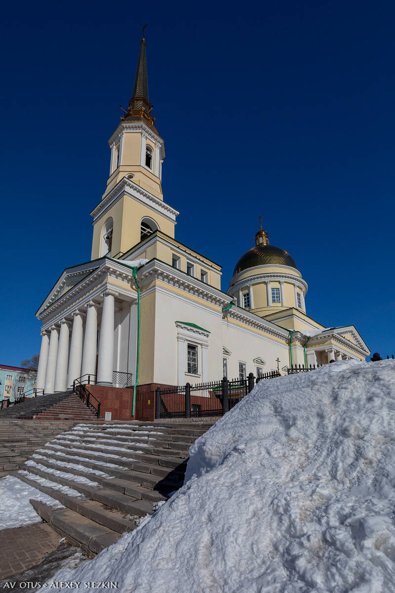 Собор Александра Невского, Ижевск (Ижевск, город, Республика Удмуртия). фасады