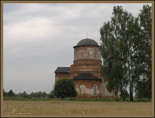 Карамышево. Церковь Рождества Христова. фасады