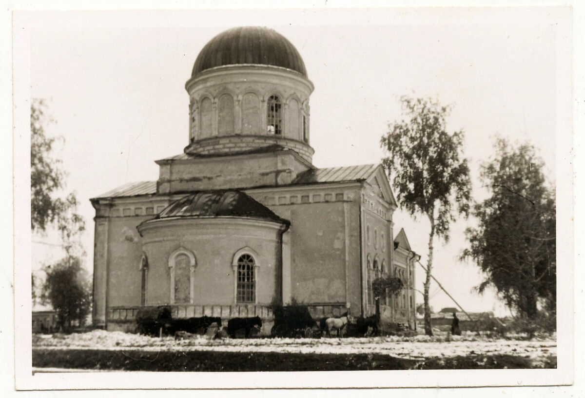 Церковь Рождества Христова, Карамышево (Дзержинский район, Калужская область). архивная фотография, Фото с аукциона e-bay.de