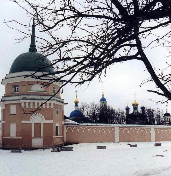 Оптина Пустынь, Козельск (Оптино) (Козельский район, Калужская область). дополнительная информация, зимой в Оптиной пустыни