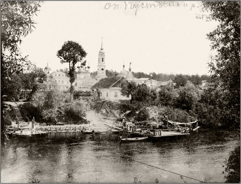 Козельск (Оптино). Оптина Пустынь. архивная фотография, Фото Ивана Горелова, около 1910г.