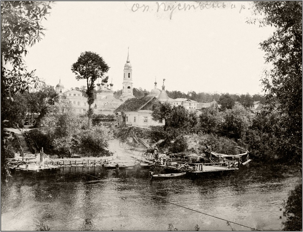 Оптина Пустынь, Козельск (Оптино) (Козельский район, Калужская область). архивная фотография, Фото Ивана Горелова, около 1910г.