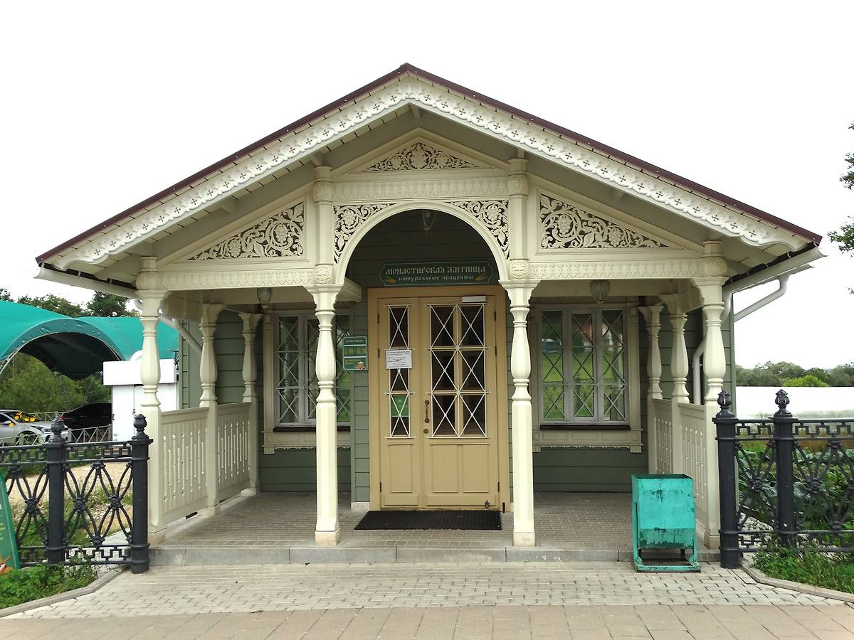 Монастырская лавка., дополнительная информация. Оптина Пустынь, Козельск (Оптино) (Козельский район, Калужская область)