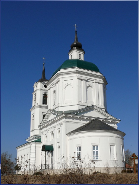 Клёново. Церковь Николая Чудотворца в Клёнове. фасады