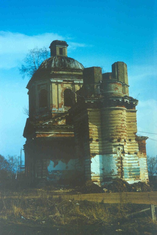 Клёново. Церковь Николая Чудотворца в Клёнове. документальные фотографии