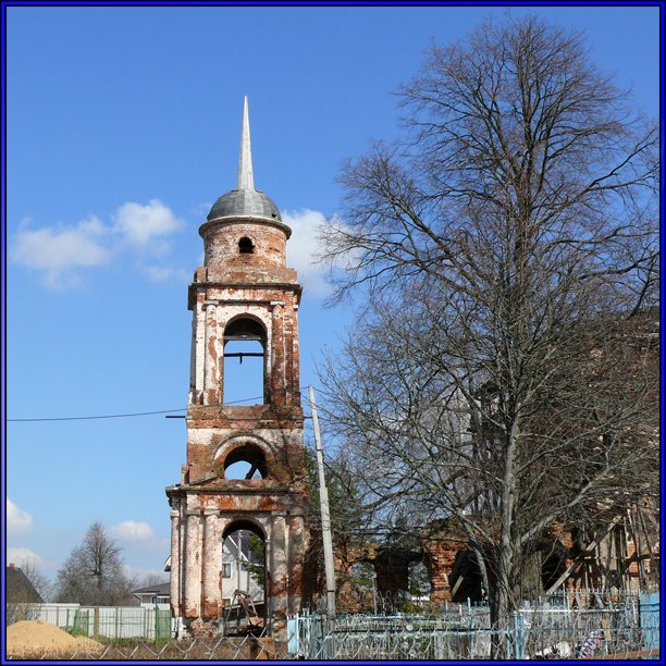 Сальково. Церковь Благовещения Пресвятой Богородицы. фасады