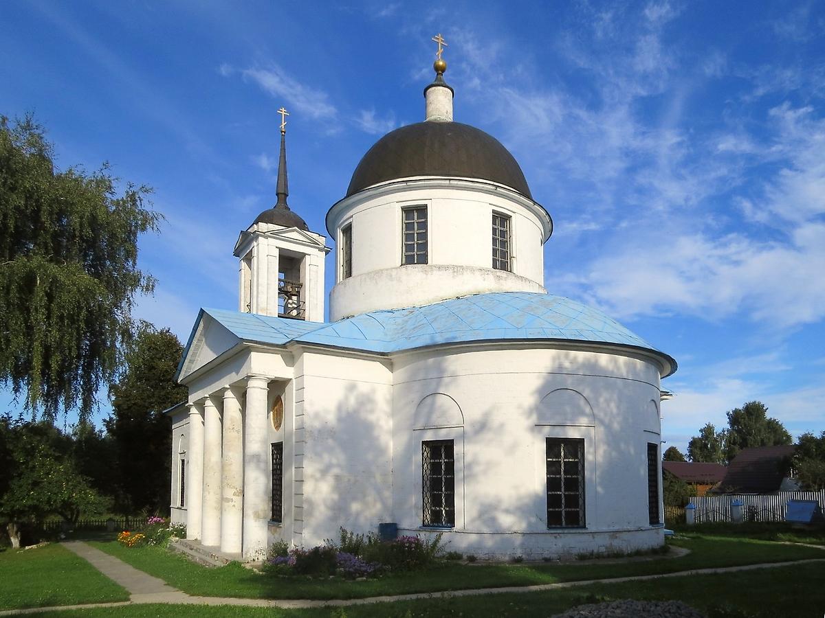 фасады. Церковь Покрова Пресвятой Богородицы, Буняково (Домодедовский городской округ, Московская область)