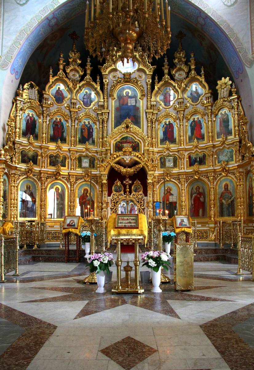 Собор Покрова Пресвятой Богородицы, Минеральные Воды (Минераловодский район, Ставропольский край). интерьер и убранство