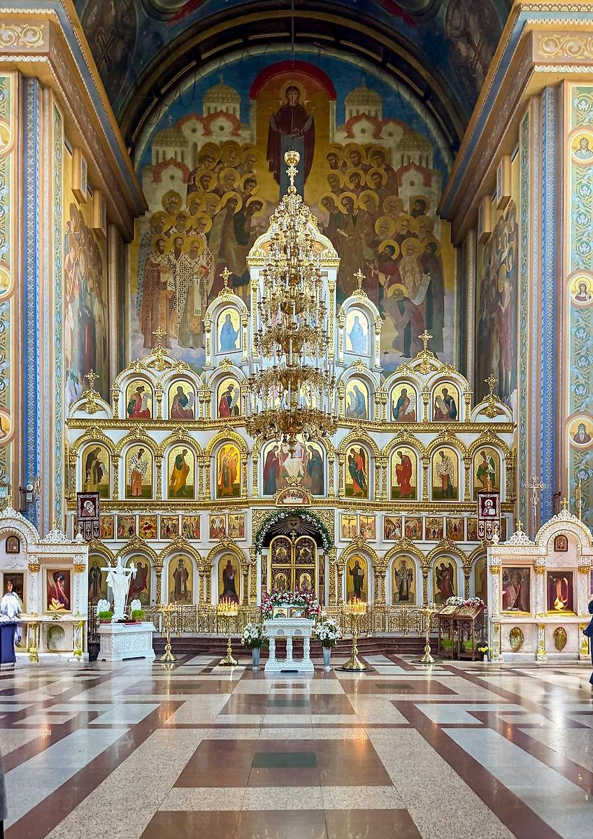 интерьер и убранство. Собор Николая Чудотворца (новый), Кисловодск (Кисловодск, город, Ставропольский край)