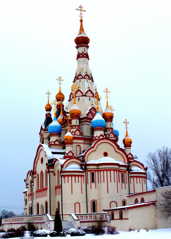 Долгопрудный. Церковь Казанской иконы Божией Матери в Тарбееве. фасады