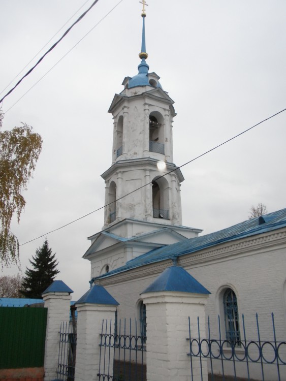 Зарайск. Церковь Благовещения Пресвятой Богородицы. фасады, Колокольня, вид с юга