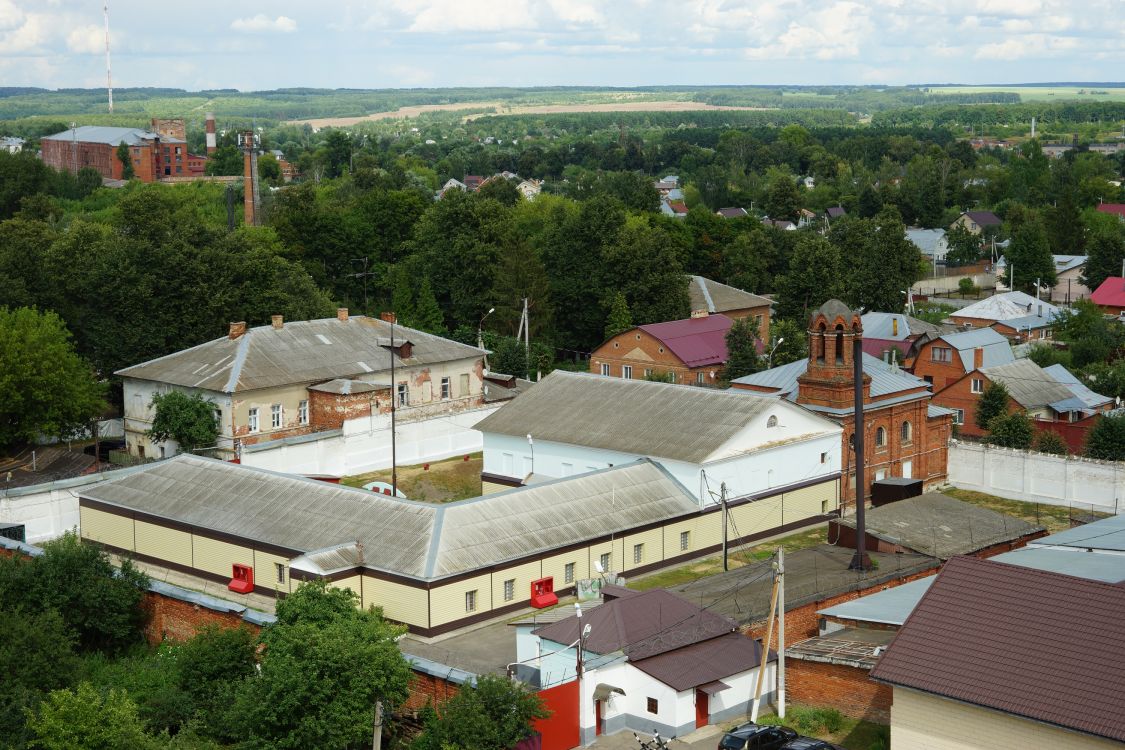Церковь Николая Чудотворца (тюремная), Зарайск (Зарайский городской округ, Московская область). общий вид в ландшафте